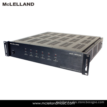 6 Source/Zone Audio Distribution Amplifier